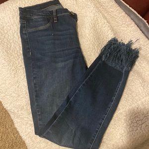 Cute jeans with fringe